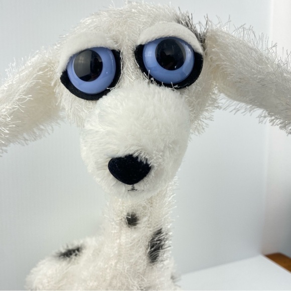 Carlton Cards Twisted Whiskers Plush Dog Spot 12 inches Bendable Stuffed Puppy - Picture 2 of 10